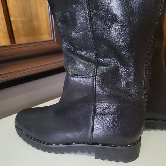 Franco Sarto Leather Boots - Picture 1 of 9